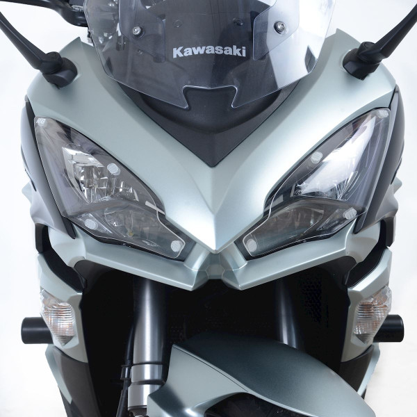 R&G HEADLIGHT SHIELDS (PAIR), KAWASAKI Z1000SX, 17-19, 1000SX